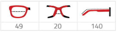 Medical Glasses - Brown - Lightweight & Flexible