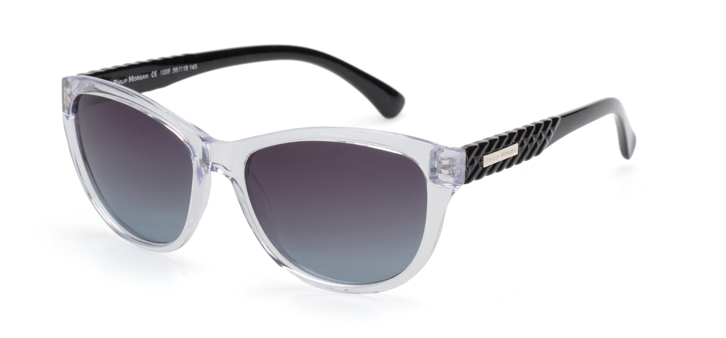 Polarized Sunglasses - Silver _ Women